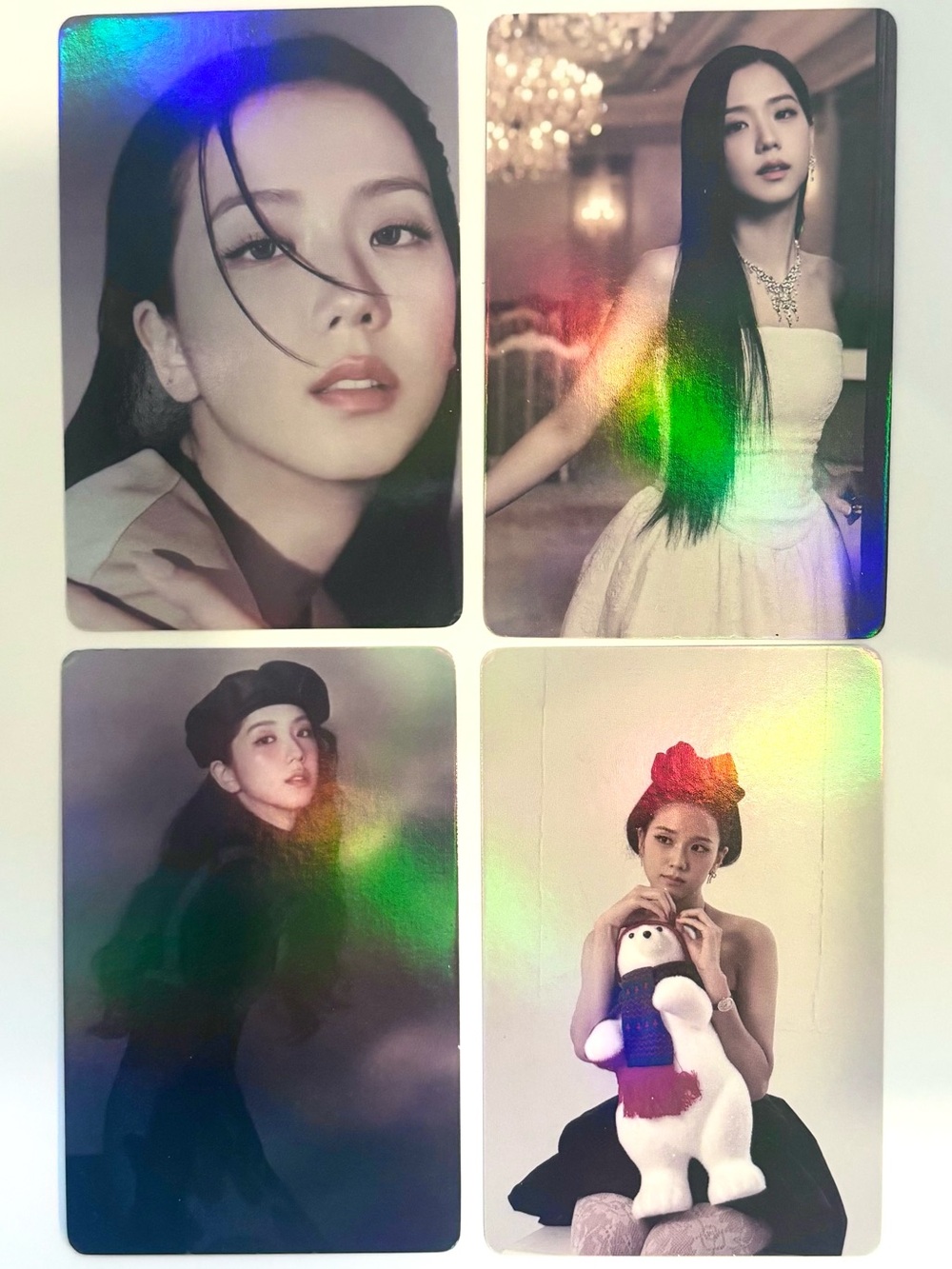 (4pcs) JISOO UNOFFICIAL PHOTOCARDS